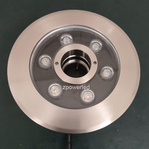 Stainless Steel IP68 6W Color Changing RGB 24V LED Fountain Lights